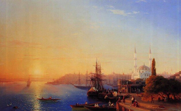 Вид Константинополя и Босфора