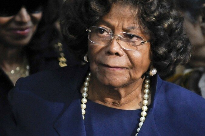 File photo of Katherine Jackson leaving the sentencing hearing of Dr. Conrad Murray in Los Angeles